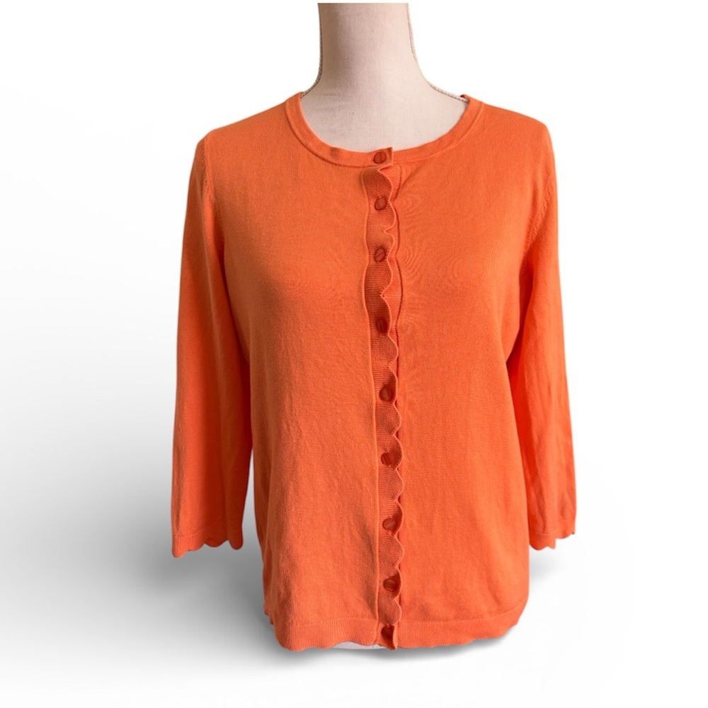 Talbots cardigan sweater women’s size large petite - Picture 2 of 6
